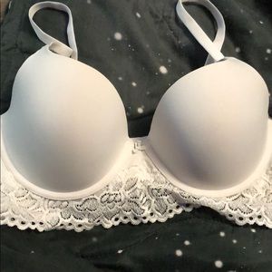 American Eagle Aerie White Lace Bra